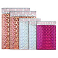 Stock Sizes Waterproof Padded Envelopes Black Bubble Mailers Customized Logo Self Seal Protective Packaging Cosmetic Perfume