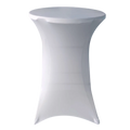 Wholesale Custom Cocktail Round Fitted Stretch Spandex Wedding Table Cover Protector for Banquet Party