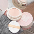 2in1 Mineral Full Coverage Waterproof Matte Lasting Oil Control Moisturizing Foundation Liquid Air Cushion Finishing Powder