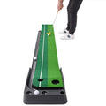 Custom LOGO Golf Practice Training Aids Indoor/Outdoor Golf Auto Return Putting Trainer Mat