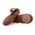 EU and US in Stock Stretch Fabric Ballet slippers Ballet Dance  Shoes for Girls Stretch Canvas Ballet
