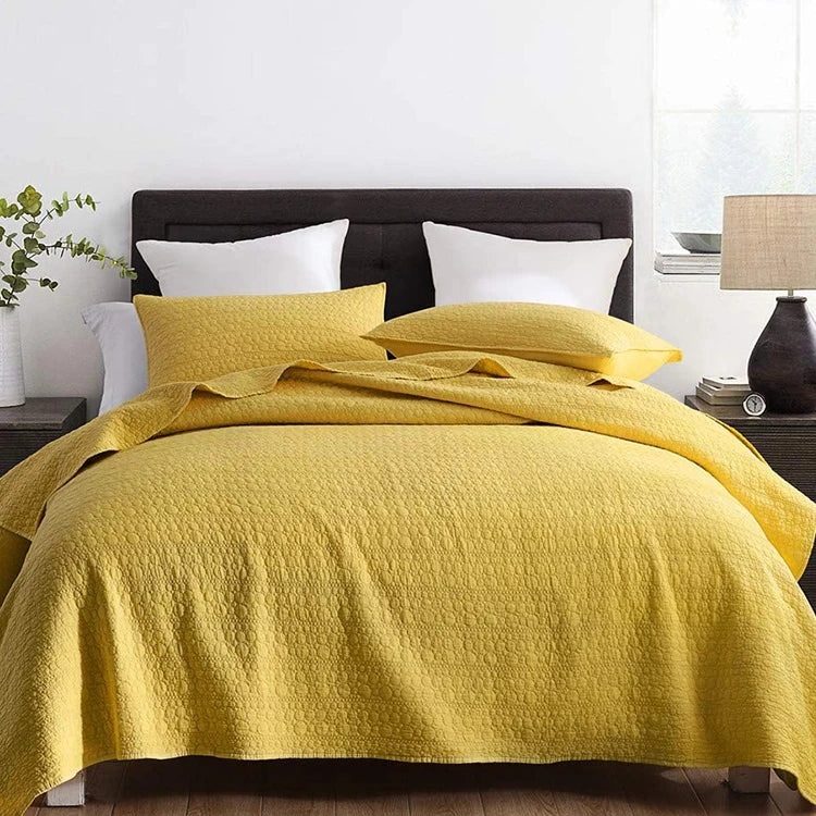 Luxury Quilt Bedding Set Cotton Quilts Set Double/twin/queen/king Size Big Summer Bed Quilt Blanket