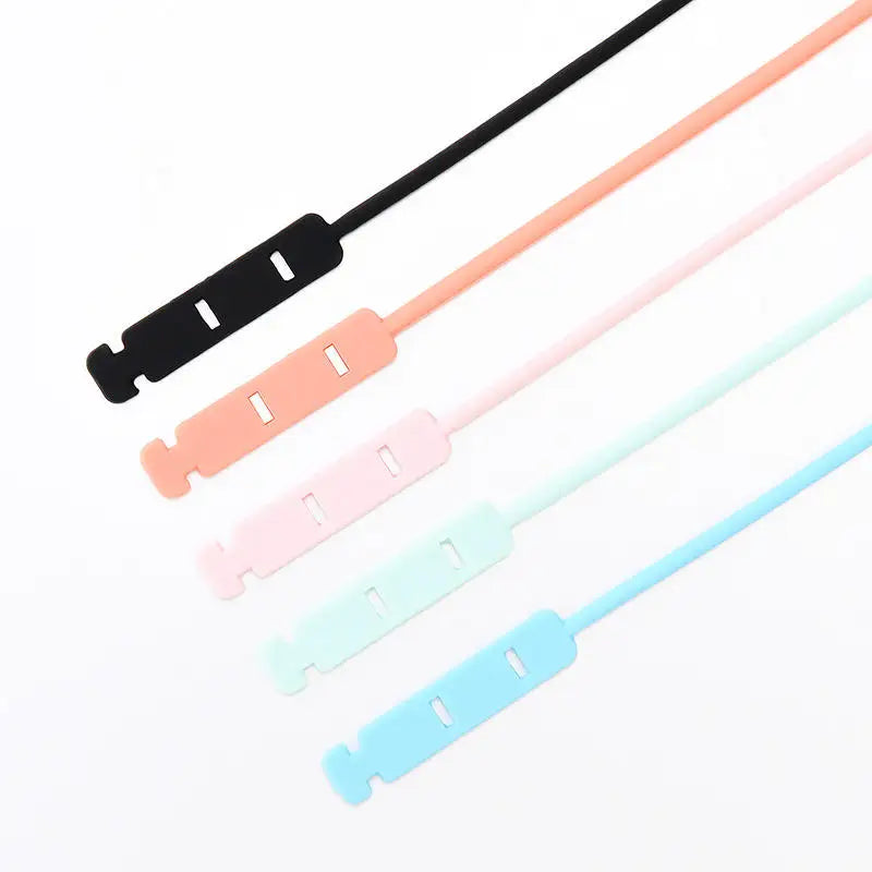 New Arrival Cute Candy Colored Eyeglasses Cord Eyewear Accessories Adjusted Elastic Silicone Glasses Rope
