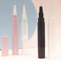 5ml Empty Twist Pen Lip Gloss Tube Plastic Cosmetic Container for Cuticle Nail Oil Eyelash Growth Liquid Brush Tip Brushes
