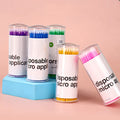 Micro Applicator Brush Eyelash Extension Cleaning Brush Private Label Bendable Micro Mascara Applicator