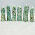 Natural Crystal Stone Point Fynchenite Tower Crystal Point Wand Healing