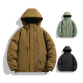 Fashion Design Men Jackets and Coats 2023 Custom Logo Winter Polyester Filled Bread Jacket Puffer Coat