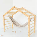 Montessori Climbing Arched Ramp With Children's Cradle Gym Children Climbing Wooden Children's Toys Piklers Triangle Toddler