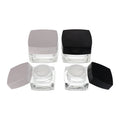 5g 10g 15g 20g 30g 50g Cosmetic Glass Jars the Factory Sells the Latest Design Square Glass Skin Cream Jar