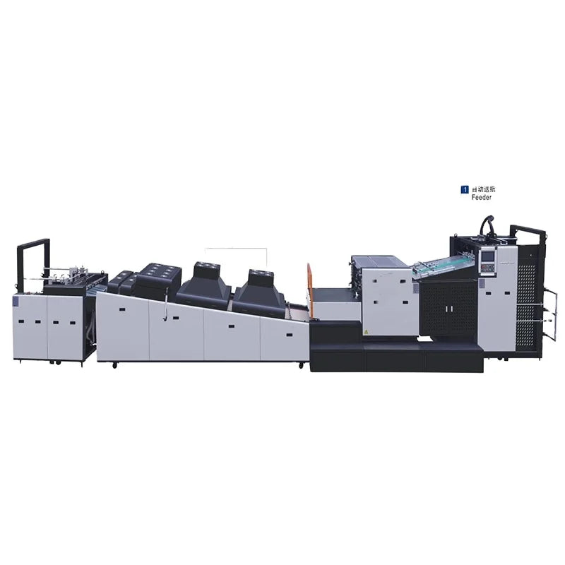 Factory Directly Automatic Spot UV Varnish Coating Machine for Post Press Products Spot UV Coating Machine for Digital Printing