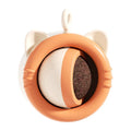 Durable Eco-Friendly Catnip Ball Toy & Small Wormwood Fruit Chew Self-Entertainment Licking Fun for Cats Dogs Boredom Relief