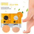 OEM ODM  Jelly Spa Pedicur 41 Soak Packets Pedicure Foot Spa 4 in 1 Pedicure Kit Foot Scrub
