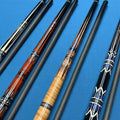 Premium High-tech Yfen Carbon Fiber Shaft Maple Butt 12.5mm Tip Handmade Billiard Pool Cue with Extension for Sale MegaBDM