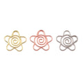 Rose Gold Sunflower Funny Cute Paperclips Bookmarks Planner Clips for Office Supplies School Gifts Wedding Decoration
