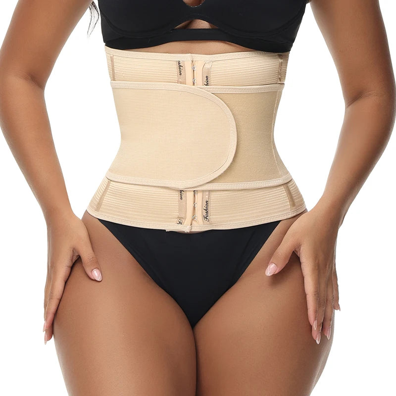 YiYun Women's Breathable Waist Cinchers Wholesale Tummy Wrap Shapewear Slimming Belt Corset Waist Trainer Support Girdle Shaper