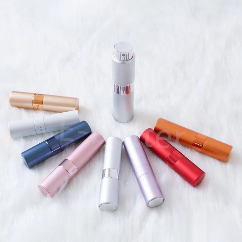 10ml Wholesale Empty Aluminum Pump Spray Bottle Atomizer Perfume Oral Spray