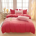 Wholesale Microfiber Bedding Set Gradual Change Duvet Cover Bed Sets 4PCS Duvet Bedding Set
