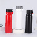 350ml Outdoor Portable Sports Water Bottle with Creative Strap Vacuum Insulated 304 Stainless Steel Bottle