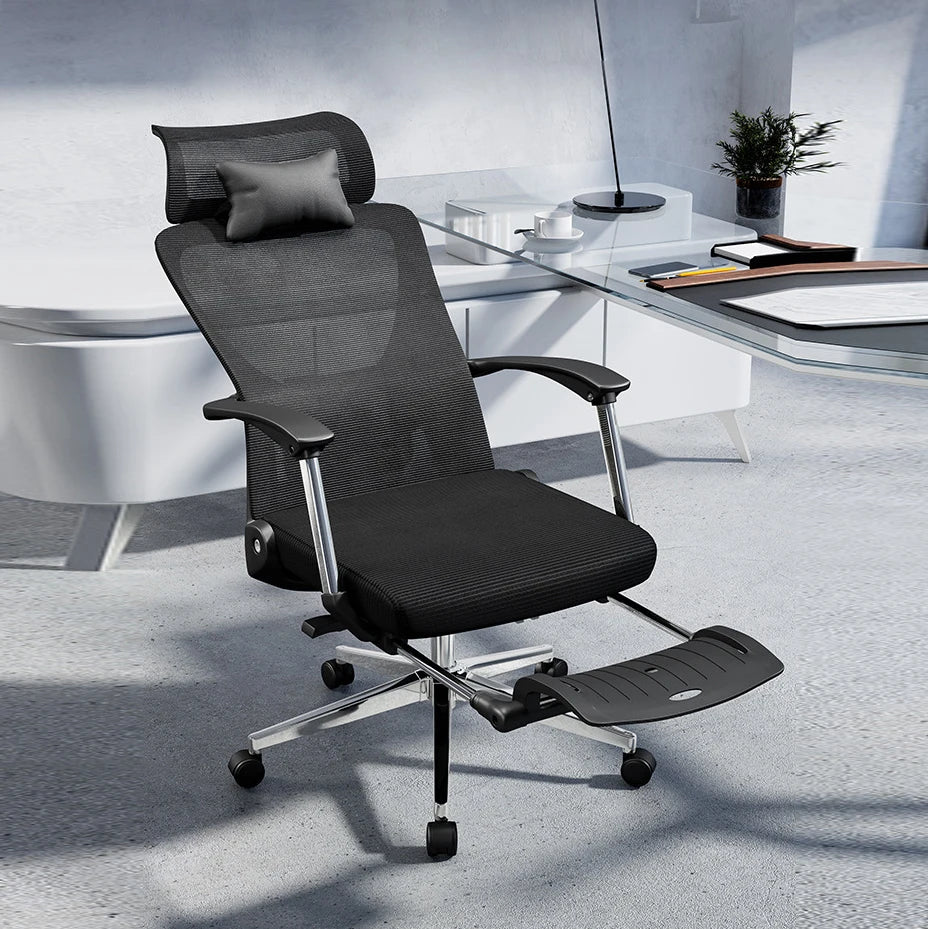 Classic Design Breathable Leather Perforation Bucket Seat Ergonomic comfort Recliner Office Chair