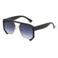 Superhot Eyewear 20806 Fashion 2023 Women Oversized Square Flat Top Half Frame Outdoor Sunglasses
