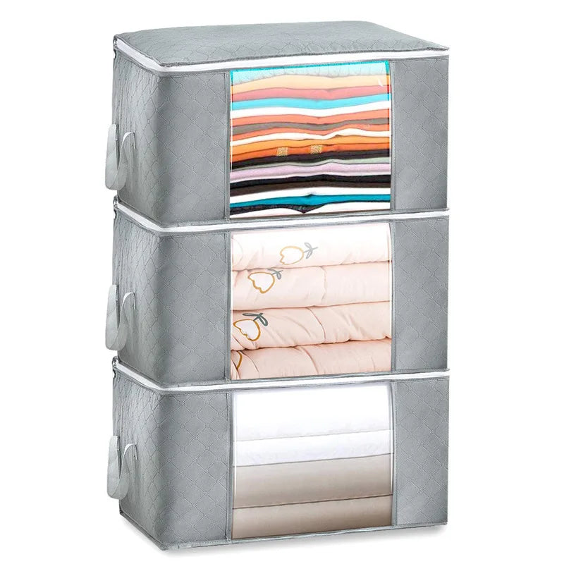 Waterproof Outdoor Quilt Bed Linings Clothes Storage Large Storge Organizer Clothes Storage Bag