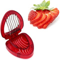 Kitchen Tool Strawberry Slicer Fruit Cutter PS Plastic Kitchen Gadgets