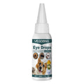 Pet Eye Drops Tear Stain Remover Eye Cleaning Solution Removes Eye Discharge Reduces Tear Marks Safe for All Breeds