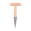 Vegetables Plants Succulents Planter Wood Handle Garden Tool Dibber Bulb for Gardening Planting Seeding