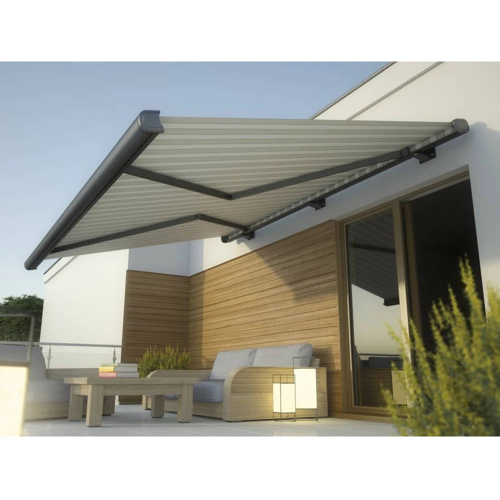 Custom Waterproof Aluminum Outdoor Retractable Full Box Awning Factory Priced Automatic & Manual Toldo Retractil