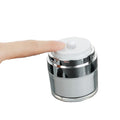 30ml 1oz Reusable Airless Cream Pump Jar Empty Refillable Cosmetic Airless Jar Pot with Fine Pump