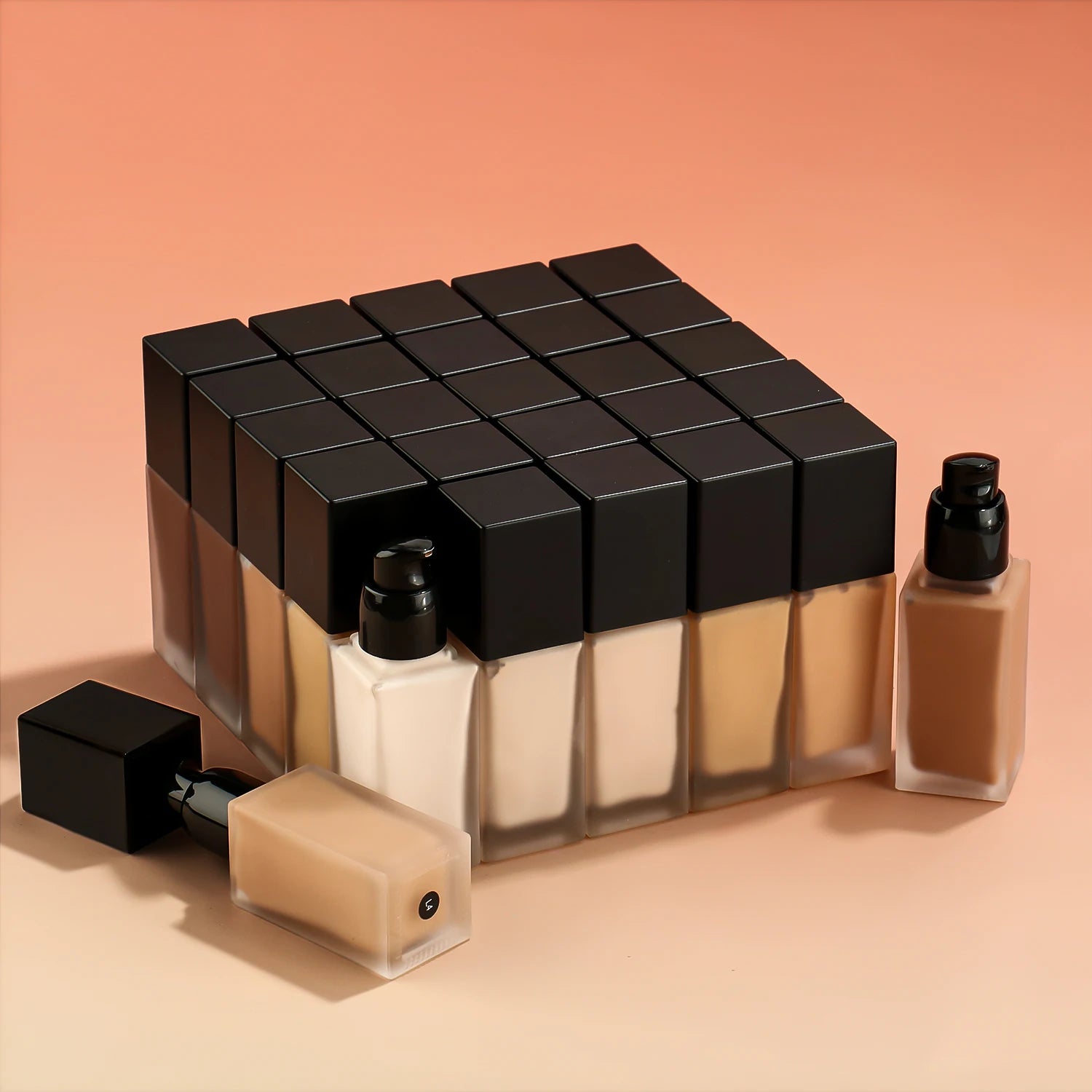 Private Label Liquid Foundation Makeup Hot Selling Waterproof and Matte Vegan Concealer Moisturizing Foundation