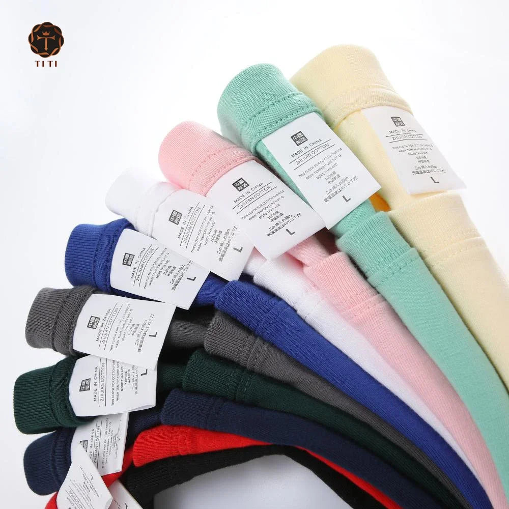 Custom Top Quality 230g Long Sleeve Oversize Tshirt 100% Cotton Tee Wholesale Screen Print Long Sleeve T-shirt for Men