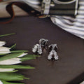 Tianyu Gems Moissanite Stud Earrings Sets 925 Sterling Silver Tapered baguette Cut 18k Gold Plated Earrings Studs Set for Women