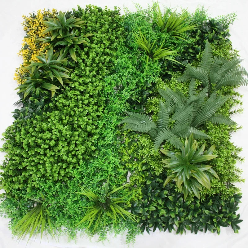 YOPIN 084 Artificial Flowers Decorative Wall Artificial Plant Grass Wall Backdrop Plant Wall