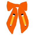 Custom Personalized Appreciation Gifts Teacher Pencil Words Embroidery to School Accessories Bows Hair Clips Headband
