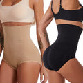 Women High Waist Seamless Slimming Body Shaper Butt Lifter Plus Size Firm Tummy Control Briefs Postpartum High Waist Shapewear