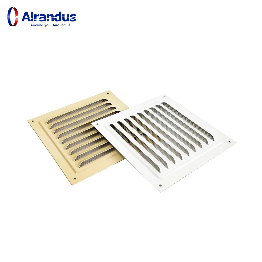 Lowest Price Air Vent Valve Mesh Grill Panel Ceiling Diffuser Square Return Air Grille for Ventilation Louver Metal Ventilaion