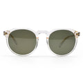 Custom High Retro Polarized Acetate Sunglasses Luxury Sun Glasses for Men and Women with Transparent Frame