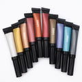 OCHAIN OEM Wholesale Waterproof Long Wear Vegan Eyeshadow Shimmer Shiny Metallic Glitter Liquid Eyeshadow Private Label