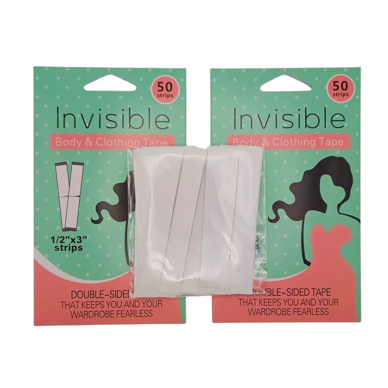 Liquid Double Sided Clear Fashion Cloth Adhesive Doble Secret Tape Body for Girl Dress Cloth and Body Colorless