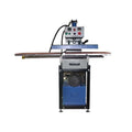 Dongguan-Made Double Station Automatic Stamping Machine 40x60cm Hydraulic Press for Rhinestone Crystal Transfer for Scarf Plate