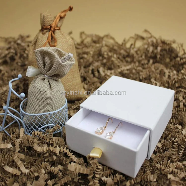 Custom Paper Gift Jewelry Packaging Box Jewellery Ring Packaging Jewelry Box With Logo