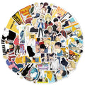 50Pcs Japan Cartoon Banana Fish Anime Sticker for Children Boy Gift Toy Home Decoration Bottle Luggage Paper Stickers