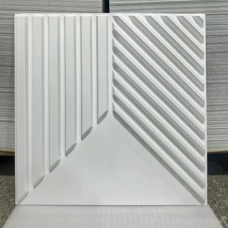 Quick Installation Fireproof 3D PVC Wall Panels Moisture-Proof Geometric Modern Design for Home and Commercial/Entertainment Use MegaBDM