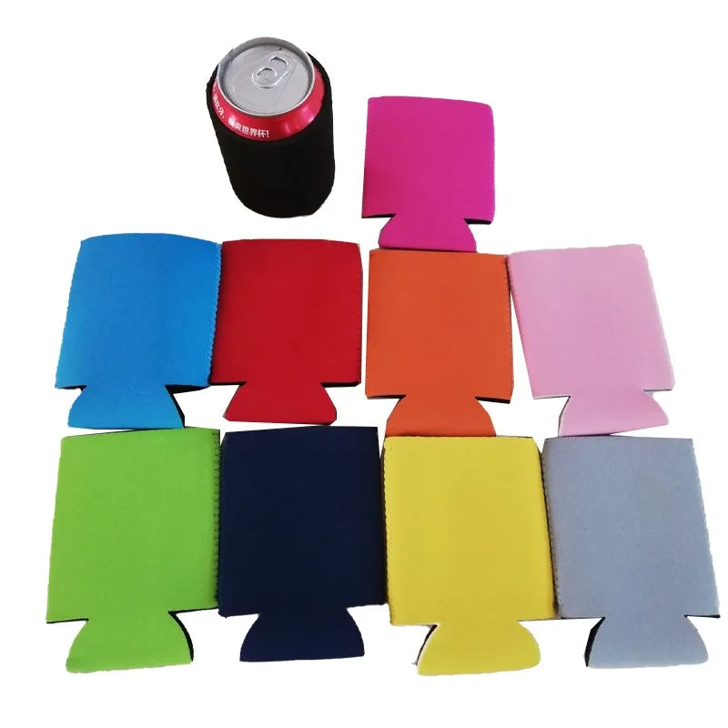 Custom Stubby Holder With Logo Factory Universal Slim Bottle Beer Blank Neoprene Sublimation Can Cooler Sleeve