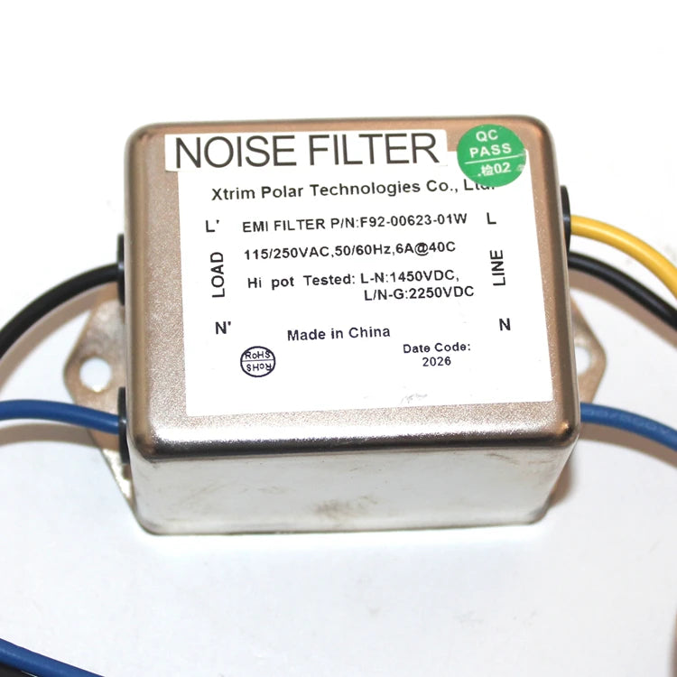 F92-00623-01W Filter HBA657F1 Elevator Controller Lift Parts for Hotel Use