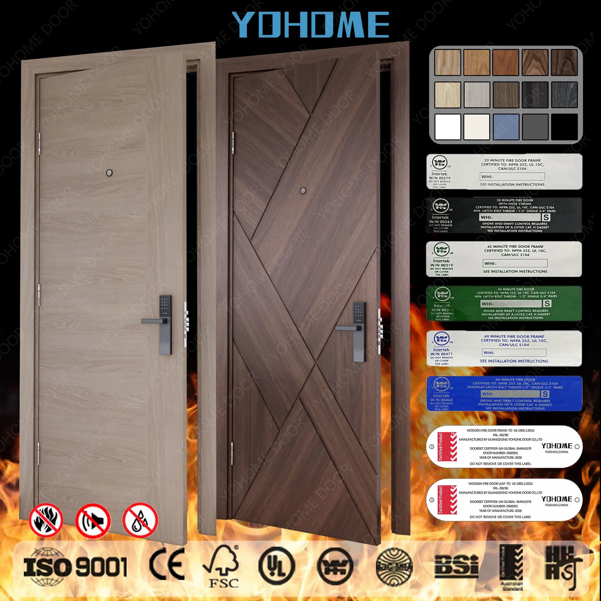 China Top Manufacturer Custom Philippines Fire Rated Wood Doors Buy Chinese Fire Doors Wood Hotel Anti Fire Door
