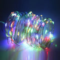 10M LED USB Copper String Lights With Remote Controller IP65 Rating for Residential Christmas Decoration