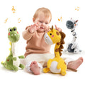 Tumama Kids Stuffed Singing Dancing Dinosaur Speaking Toy Electric Musical Dancing Animal Plush Talking Toys with Bluetooth