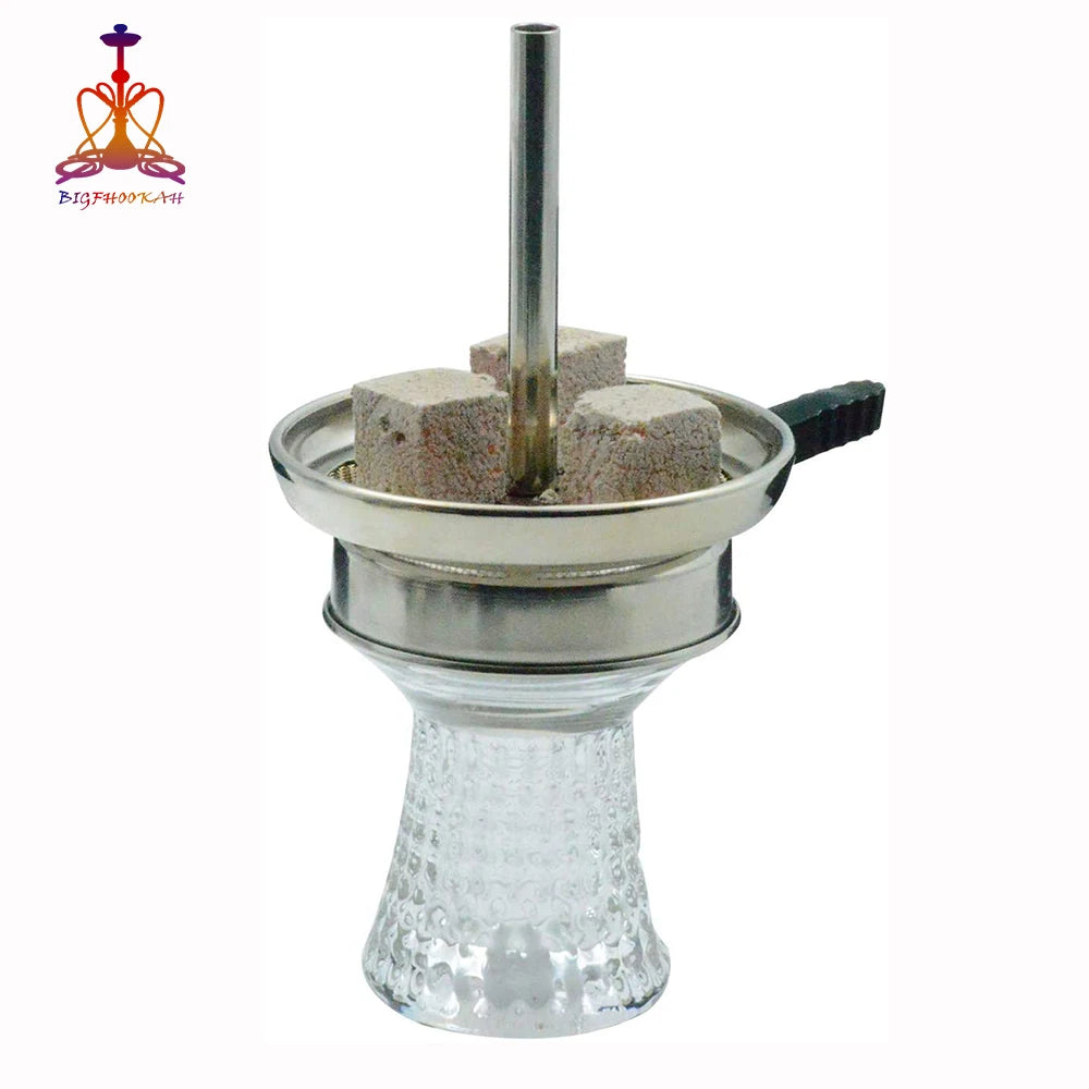 Wholesale Charcoal Holder Screen Shisha Heat Management Bundle for Better Hookah Smoking Easy Fast Cleaning
